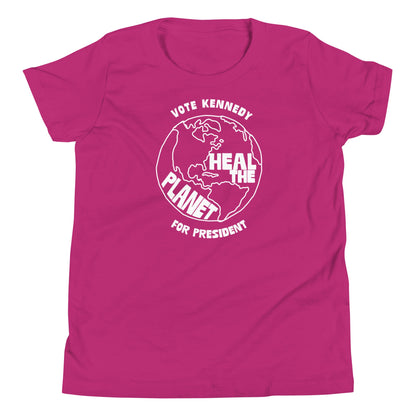 Heal the Planet Youth Tee - TEAM KENNEDY. All rights reserved