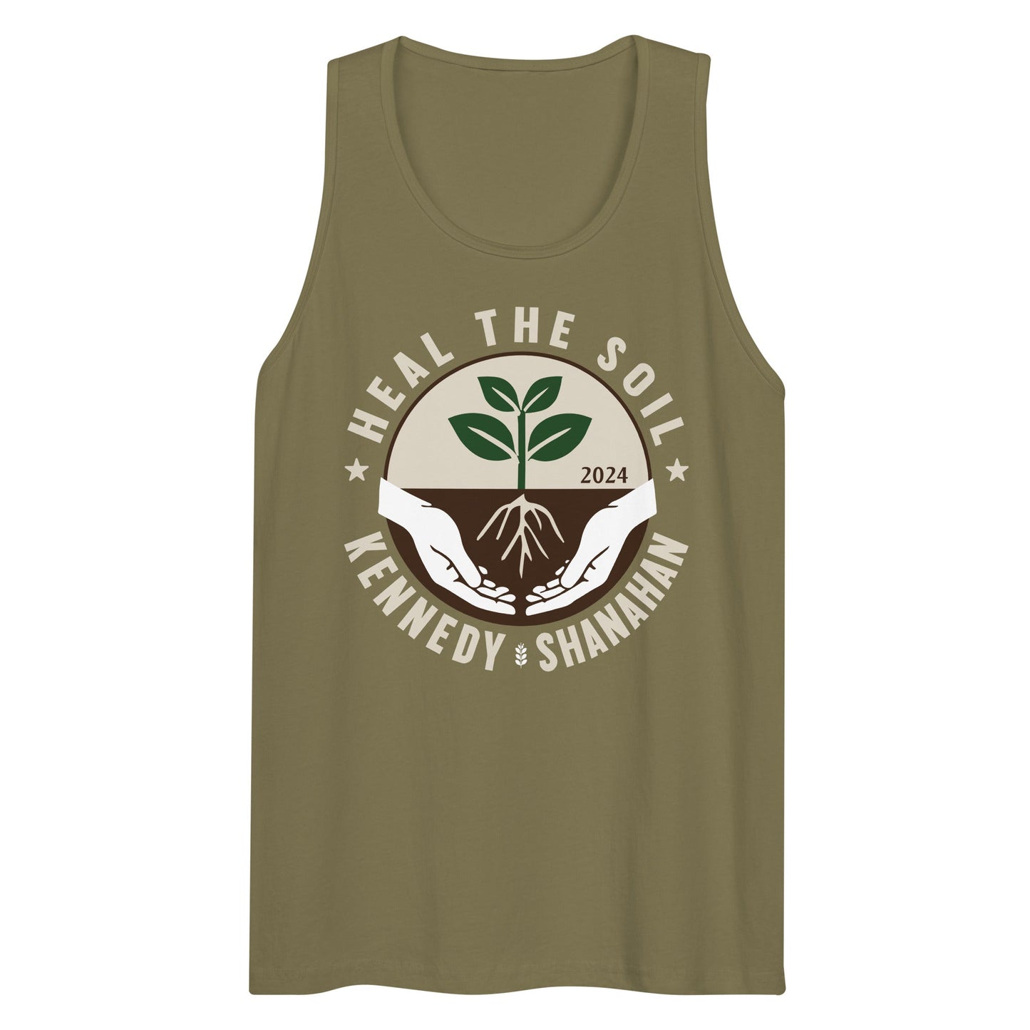Heal the Soil Men's Tank Top - Team Kennedy Official Merchandise