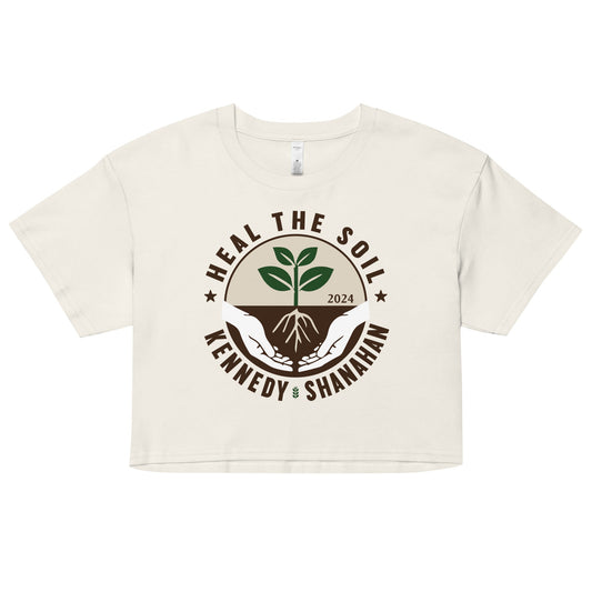 Heal the Soil Women’s Crop Top - Team Kennedy Official Merchandise