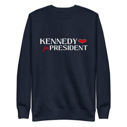 I Heart Kennedy Unisex Premium Sweatshirt - TEAM KENNEDY. All rights reserved