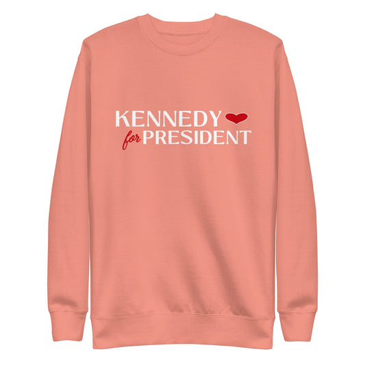 I Heart Kennedy Unisex Premium Sweatshirt - TEAM KENNEDY. All rights reserved