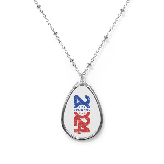 Kennedy 2024 Oval Necklace - TEAM KENNEDY. All rights reserved