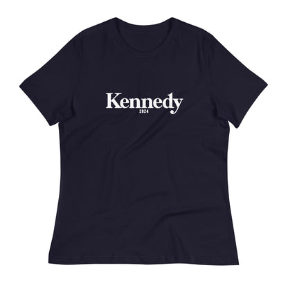 Kennedy 2024 Women's Relaxed Tee - TEAM KENNEDY. All rights reserved