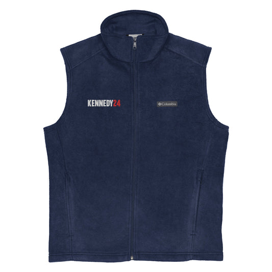 Kennedy 24 Men’s Columbia Fleece Vest - TEAM KENNEDY. All rights reserved