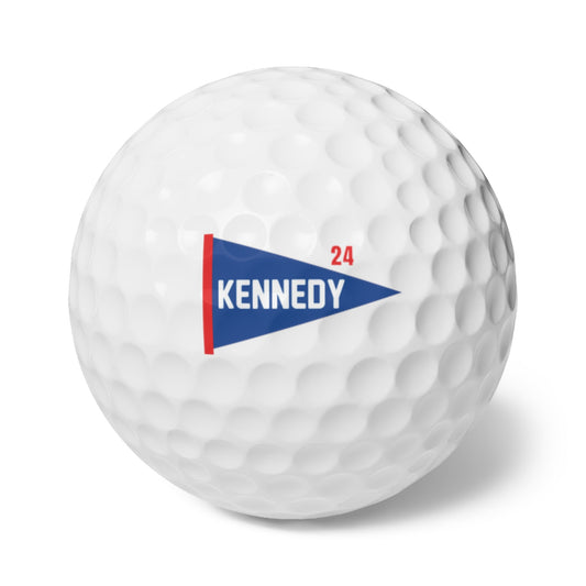 Kennedy 24 Pennant Golf Balls (6pcs) - Team Kennedy Official Merchandise