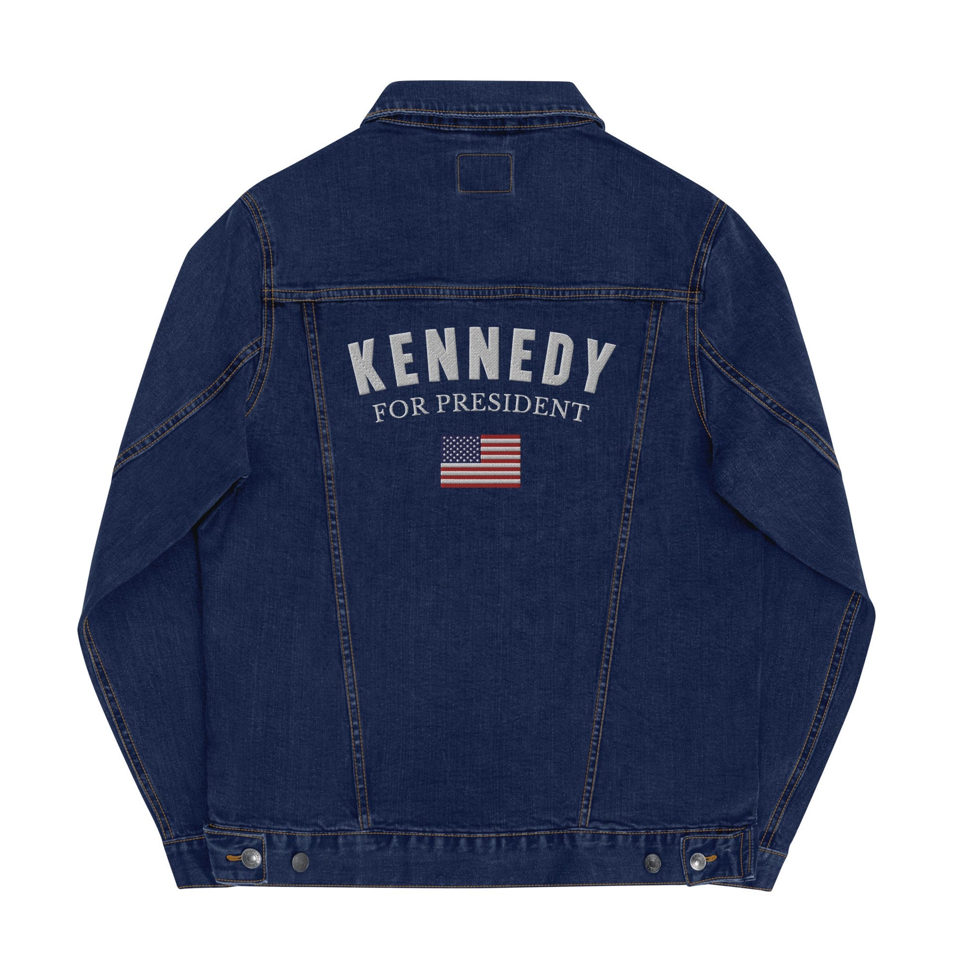 Kennedy 24 Pennant Unisex denim jacket - TEAM KENNEDY. All rights reserved