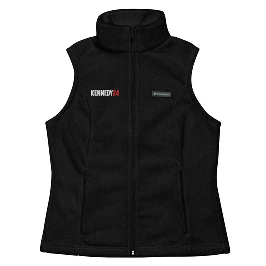 Kennedy 24 Women’s Columbia Fleece Vest - TEAM KENNEDY. All rights reserved