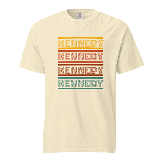 Kennedy 70's Heavyweight Unisex Tee - TEAM KENNEDY. All rights reserved