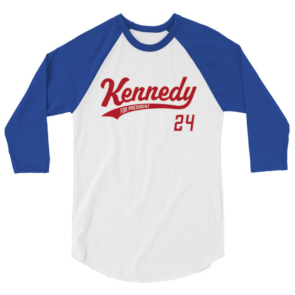 Kennedy Baseball Raglan Shirt - TEAM KENNEDY. All rights reserved