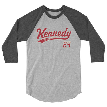 Kennedy Baseball Raglan Shirt - TEAM KENNEDY. All rights reserved