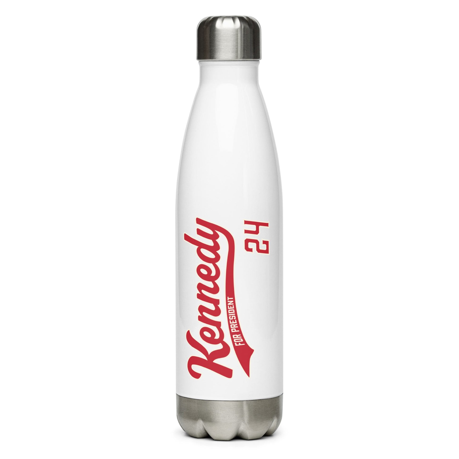 Kennedy Baseball Stainless Steel Water Bottle - TEAM KENNEDY. All rights reserved