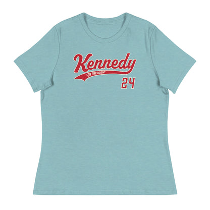 Kennedy Baseball Women's Relaxed Tee - TEAM KENNEDY. All rights reserved