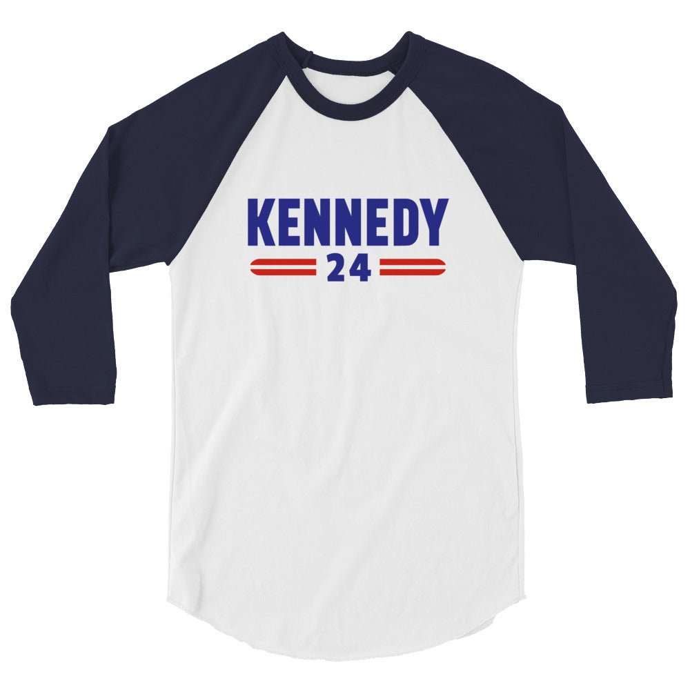 Kennedy Classic 3/4 Sleeve Raglan Shirt - TEAM KENNEDY. All rights reserved