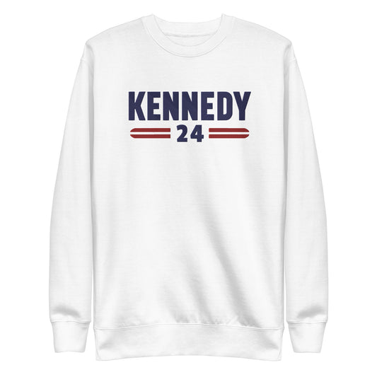 Kennedy Classic Embroidered Unisex Premium Sweatshirt - TEAM KENNEDY. All rights reserved