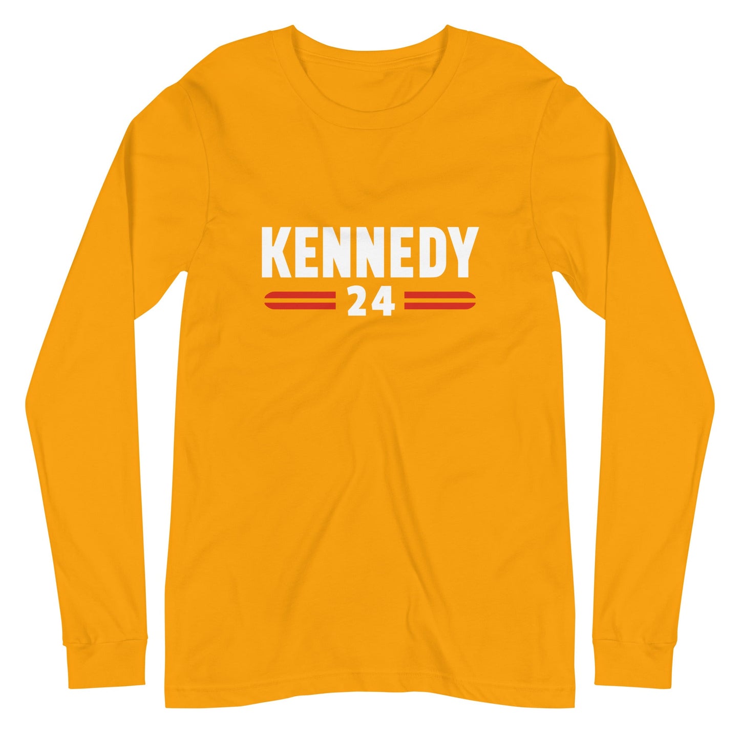 Kennedy Classic Unisex Long Sleeve Tee - TEAM KENNEDY. All rights reserved