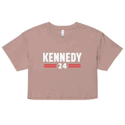 Kennedy Classic Women's Cropped Tee - TEAM KENNEDY. All rights reserved