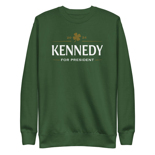 Kennedy Clover Unisex Premium Sweatshirt - TEAM KENNEDY. All rights reserved