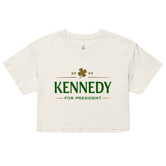Kennedy Clover Women’s Crop Top - TEAM KENNEDY. All rights reserved