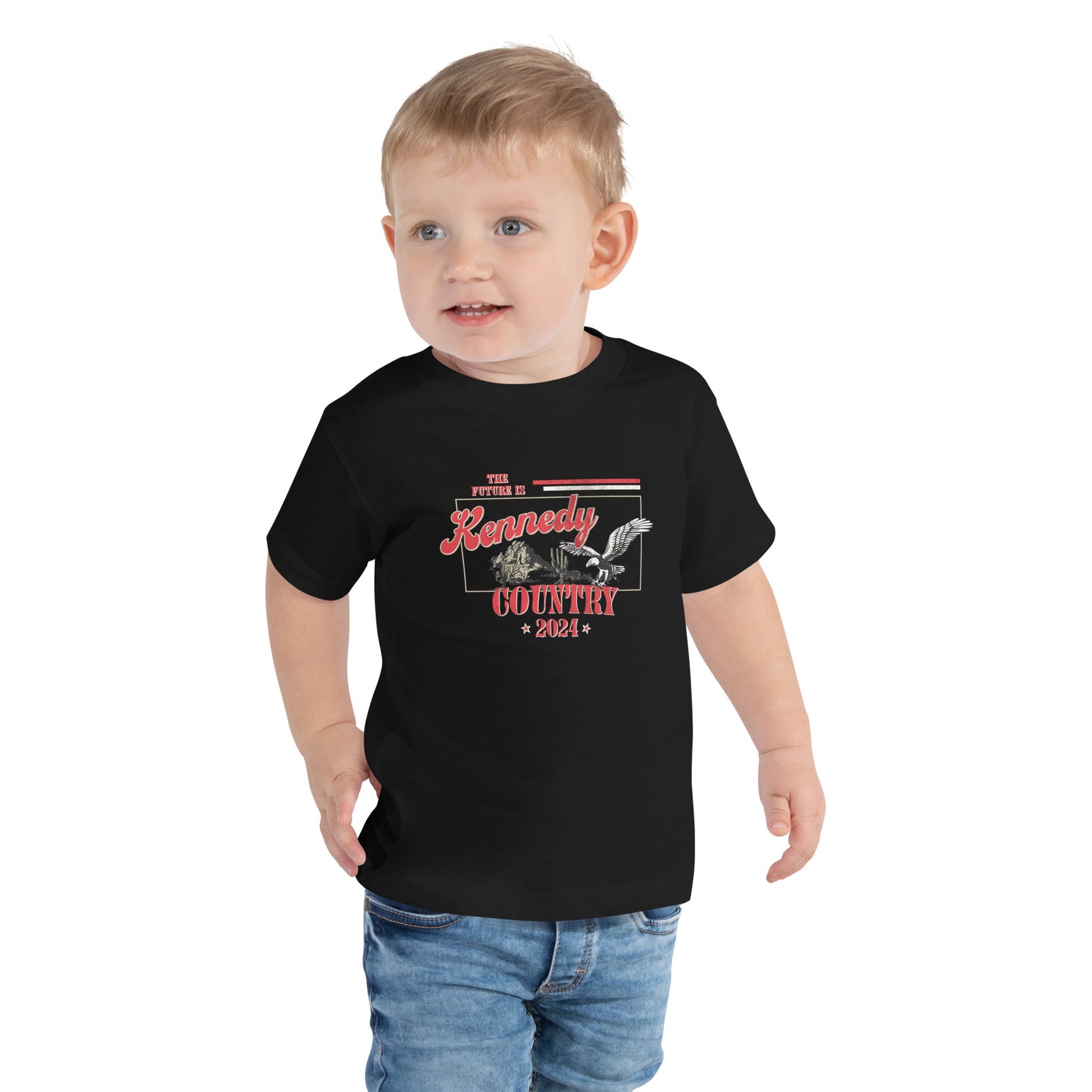 Kennedy Country Toddler Tee - TEAM KENNEDY. All rights reserved