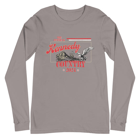 Kennedy Country Unisex Long Sleeve Tee - TEAM KENNEDY. All rights reserved