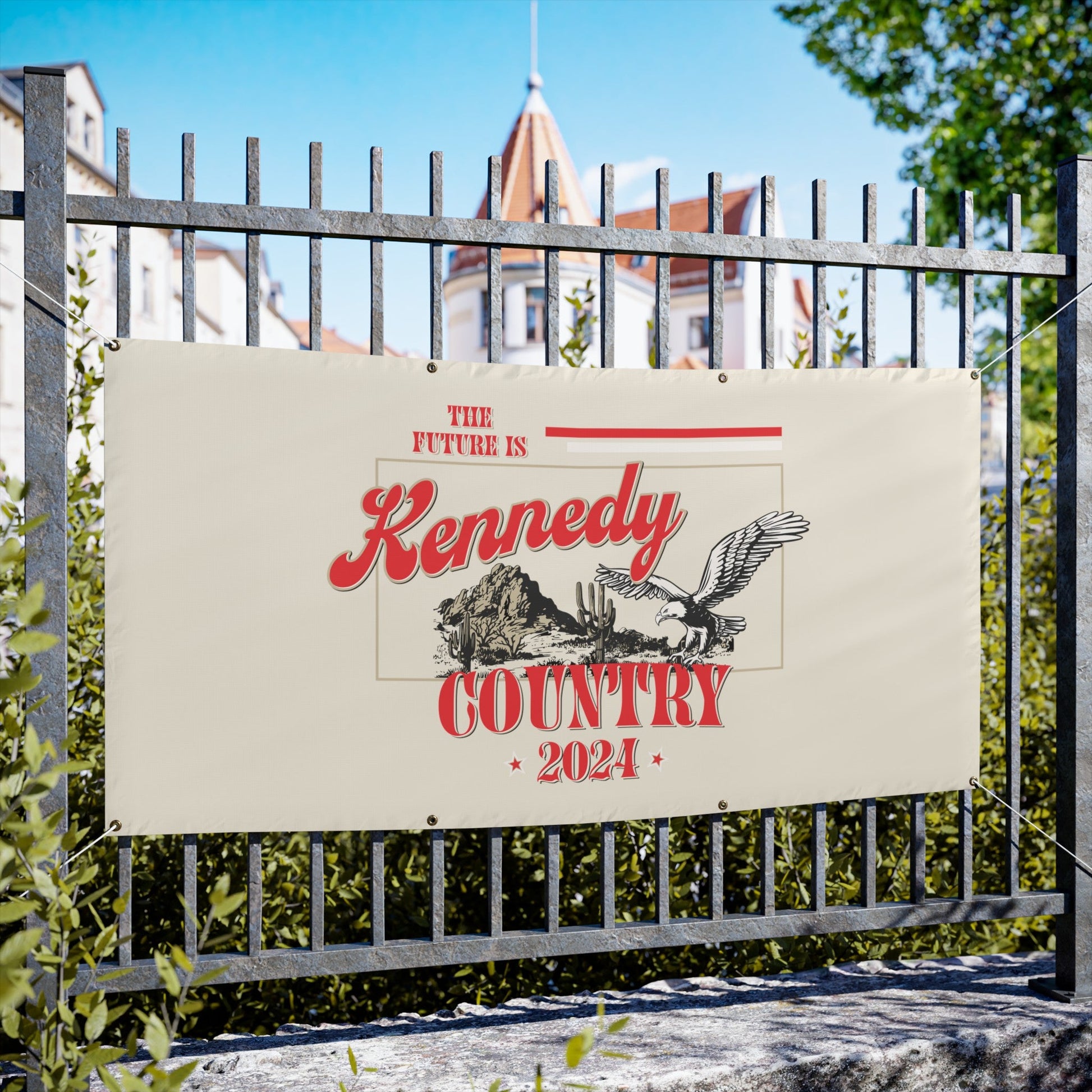 Kennedy Country Vinyl Banner - TEAM KENNEDY. All rights reserved