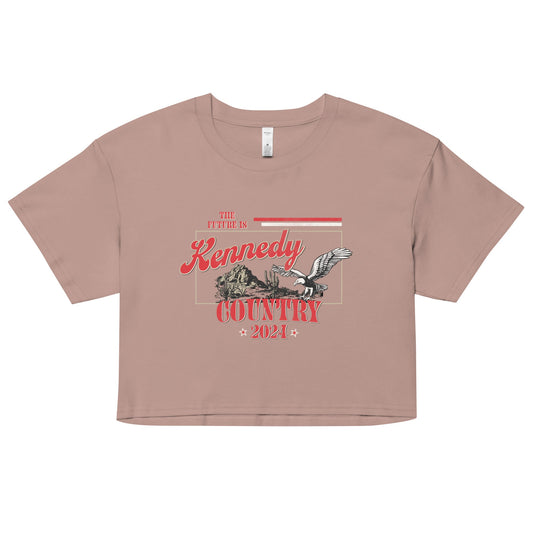 Kennedy Country Women’s Crop Top - TEAM KENNEDY. All rights reserved