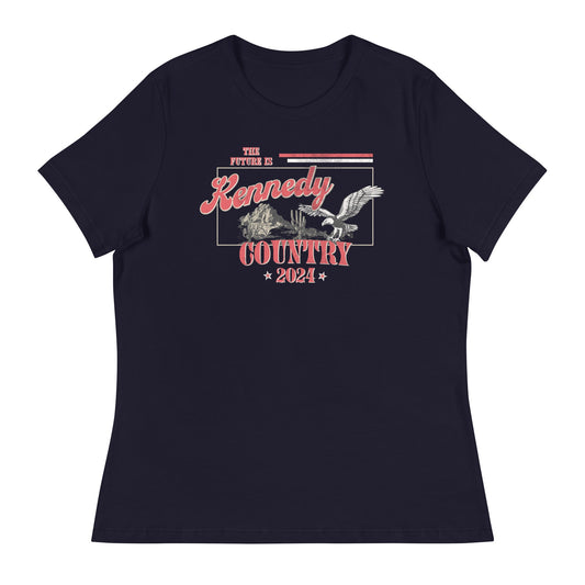 Kennedy Country Women's Relaxed Tee - TEAM KENNEDY. All rights reserved