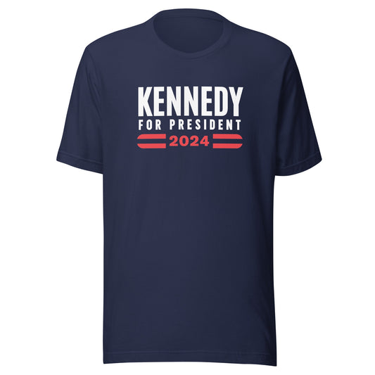 Kennedy for President 2024 Unisex Tee - TEAM KENNEDY. All rights reserved