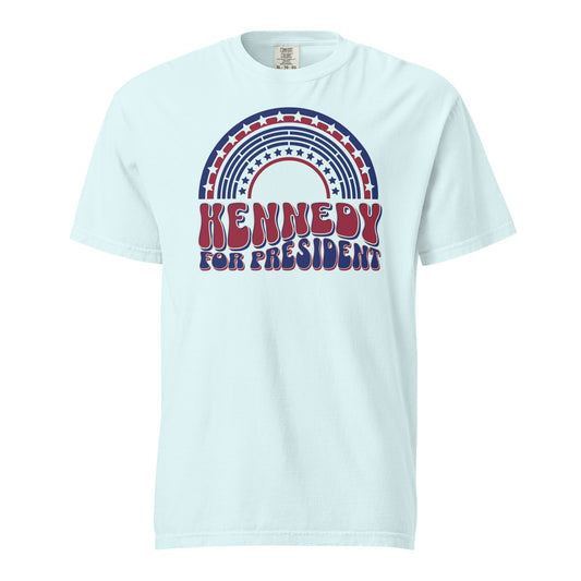 Kennedy for President 60s Unisex Heavyweight Tee - Team Kennedy Official Merchandise