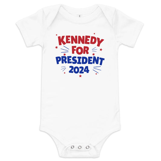 Kennedy for President! Baby One Piece - TEAM KENNEDY. All rights reserved