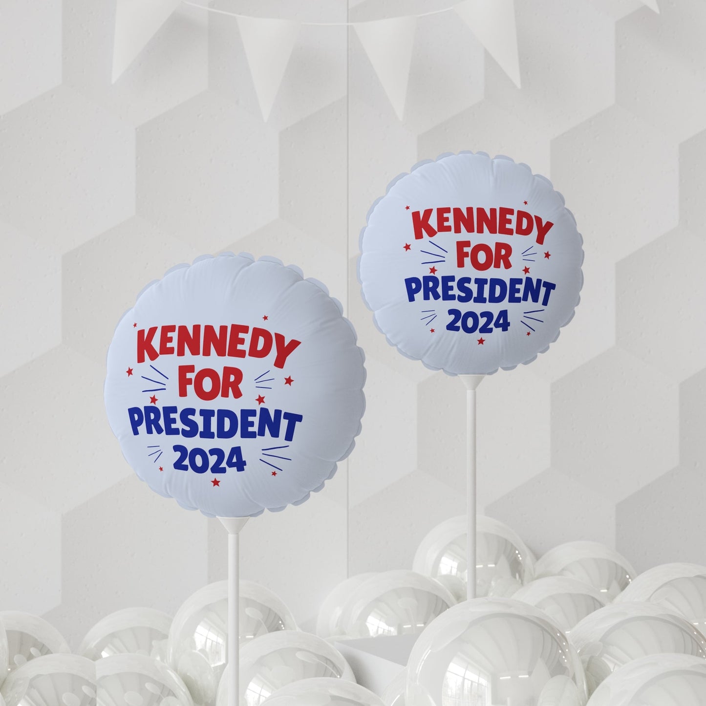 Kennedy for President Balloon 11" - TEAM KENNEDY. All rights reserved
