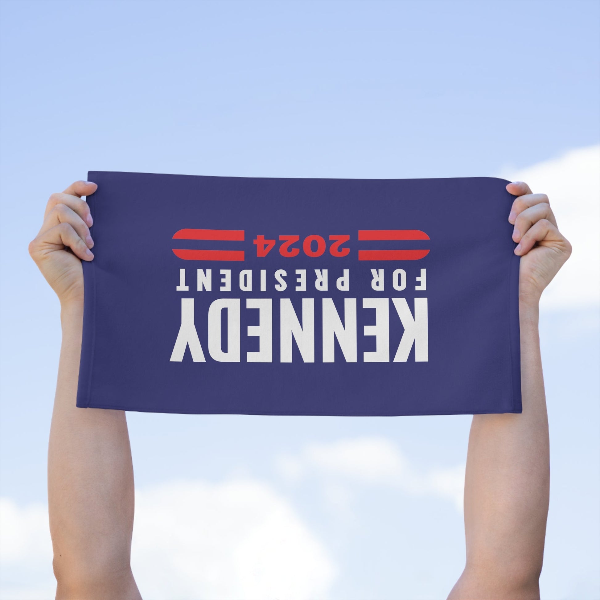 Kennedy for President Classic Rally Towel, 11x18 - TEAM KENNEDY. All rights reserved