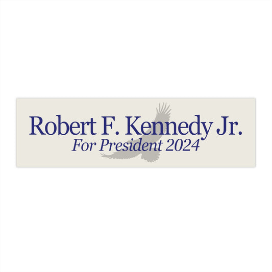 Kennedy for President Eagle Bumper Sticker - TEAM KENNEDY. All rights reserved