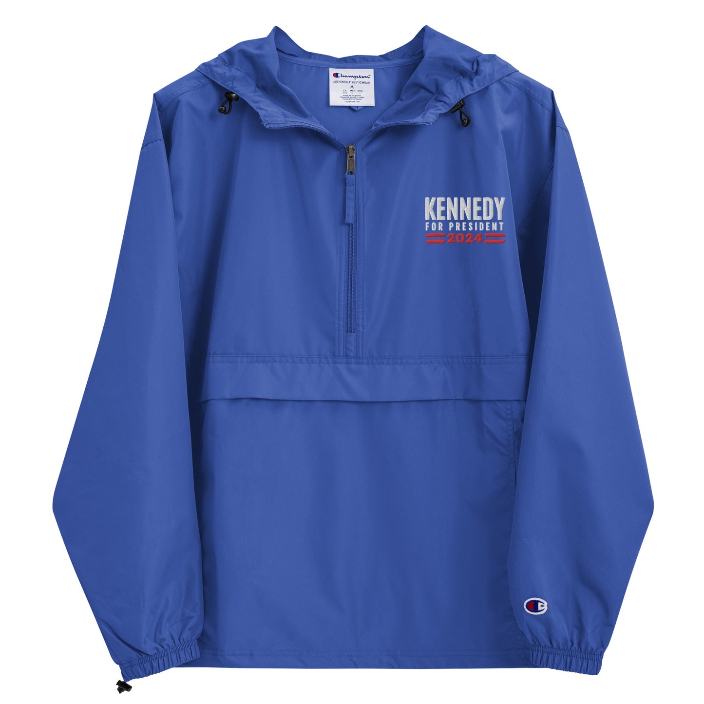 Kennedy for President Embroidered Champion Packable Jacket - Team Kennedy Official Merchandise