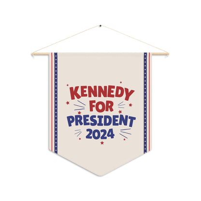 Kennedy for President Fireworks Pennant - TEAM KENNEDY. All rights reserved
