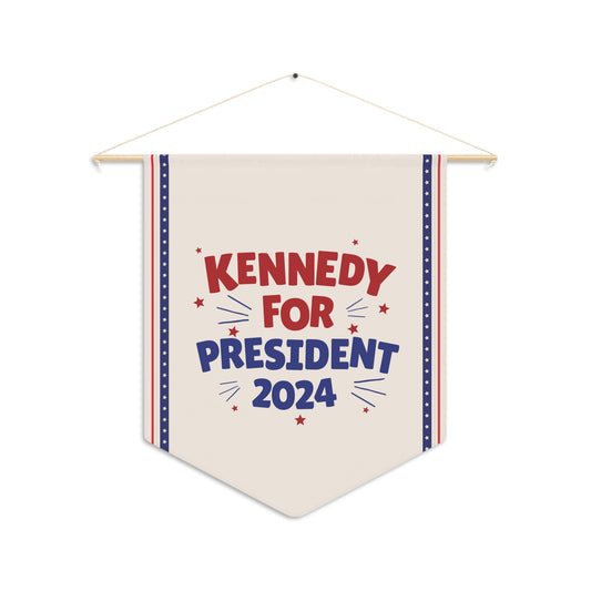 Kennedy for President Fireworks Pennant - TEAM KENNEDY. All rights reserved