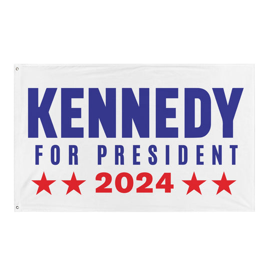 Kennedy for President Flag - TEAM KENNEDY. All rights reserved