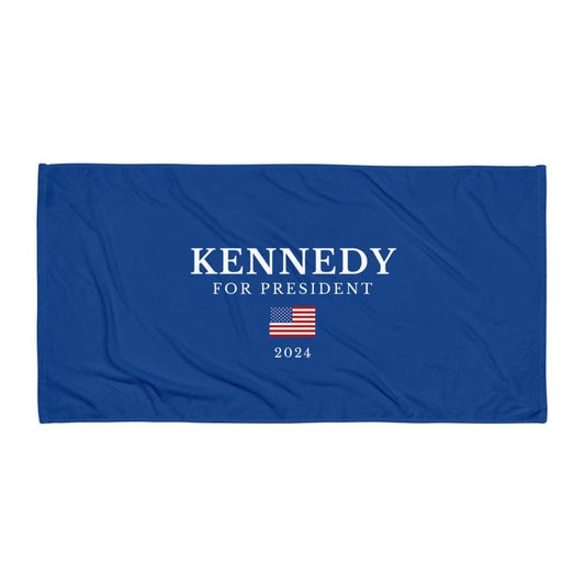 Kennedy for President Flag Towel - TEAM KENNEDY. All rights reserved