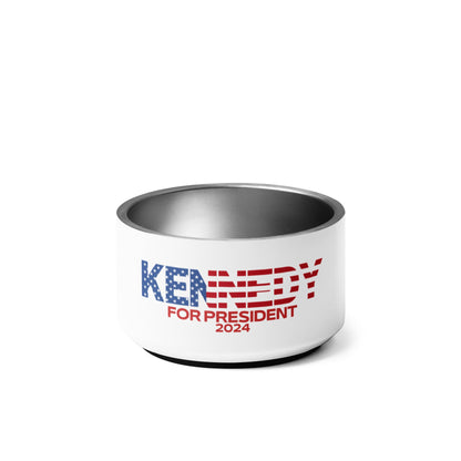 Kennedy for President Stars and Stripes Pet bowl - TEAM KENNEDY. All rights reserved