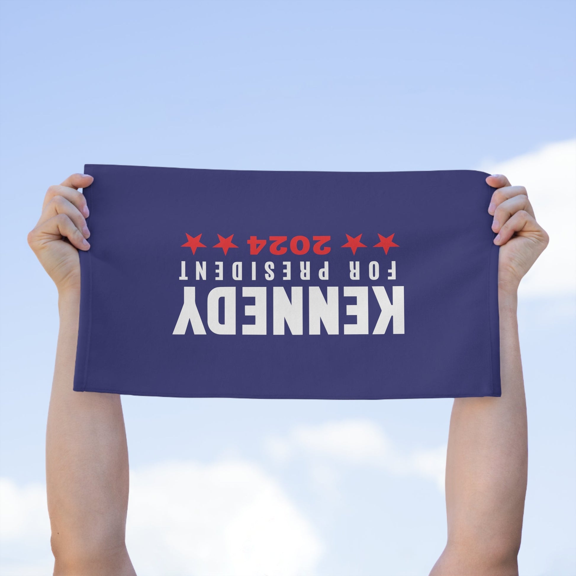 Kennedy for President Stars Rally Towel, 11x18 - TEAM KENNEDY. All rights reserved