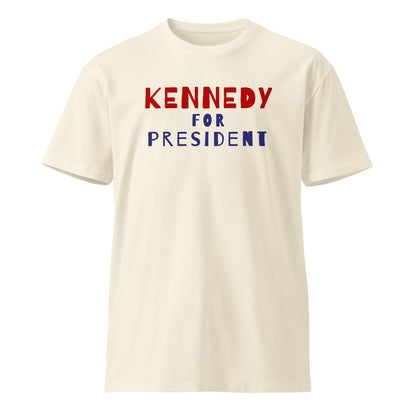 Kennedy for President Unisex Heavyweight Tee - TEAM KENNEDY. All rights reserved