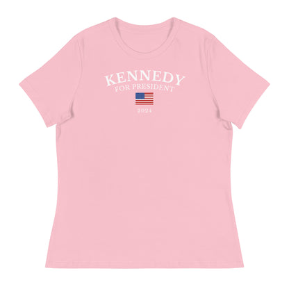 Kennedy for President USA Women's Relaxed Tee - Team Kennedy Official Merchandise