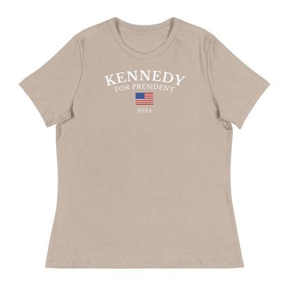 Kennedy for President USA Women's Relaxed Tee - TEAM KENNEDY. All rights reserved