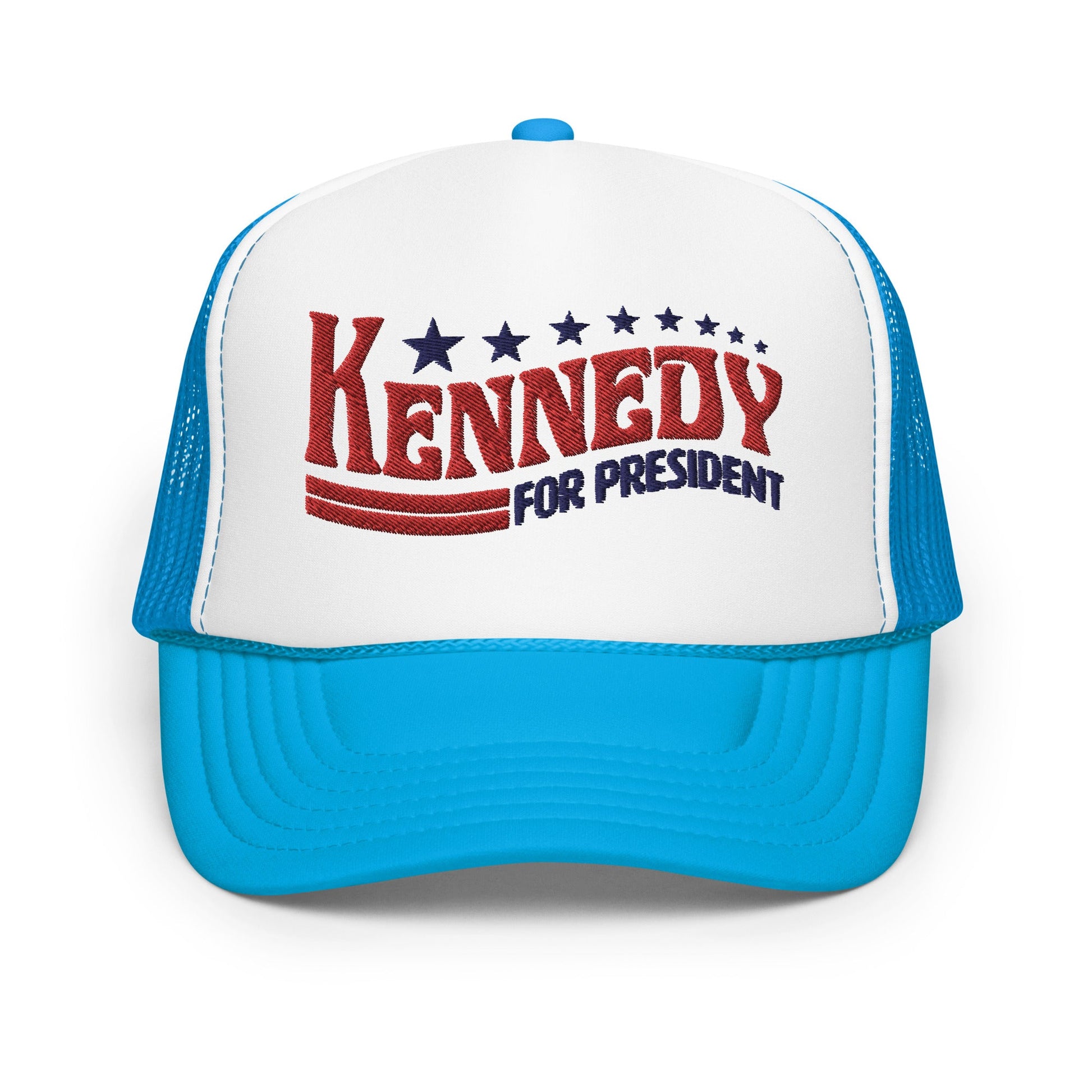 Kennedy for President Vintage Foam Trucker Hat - Team Kennedy Official Merchandise