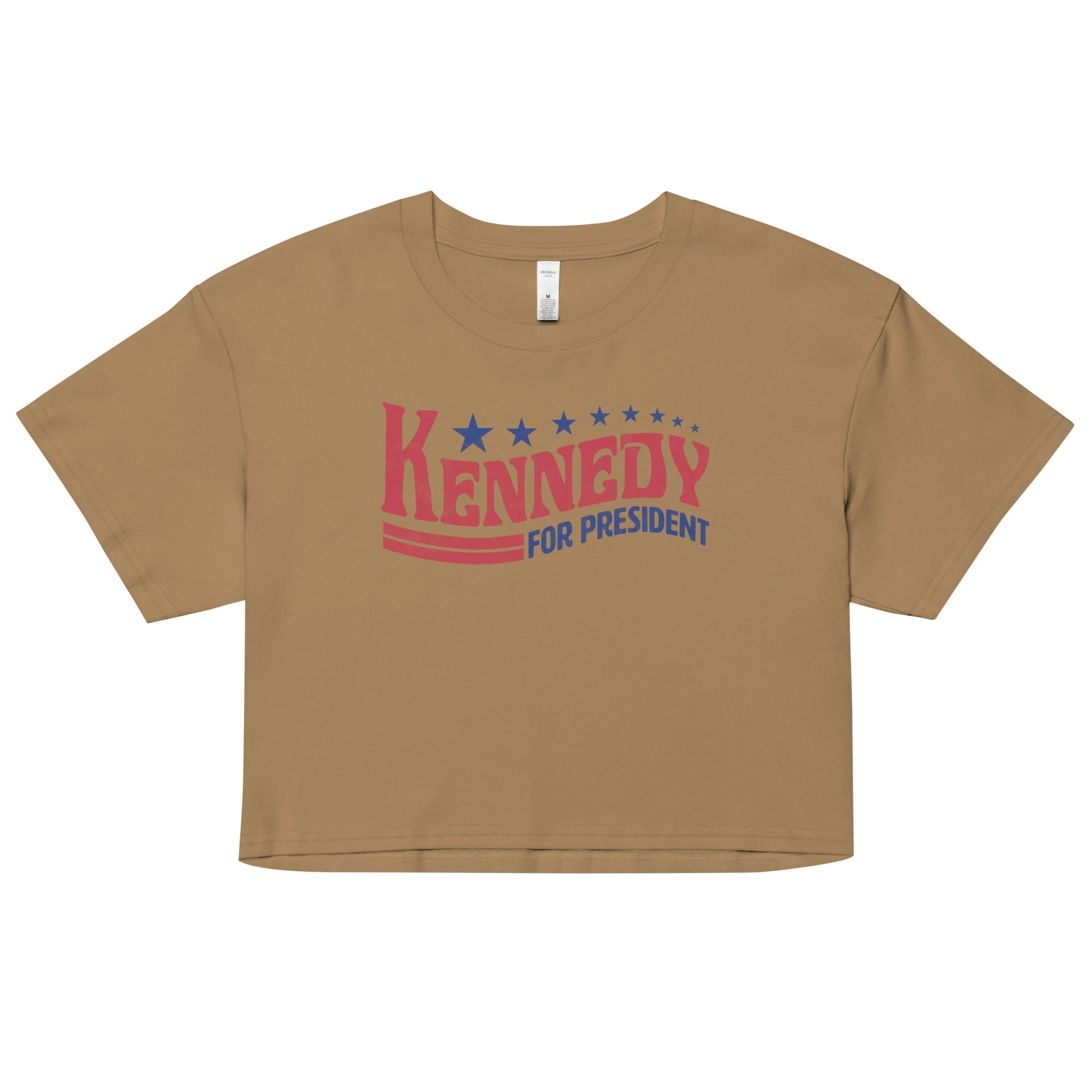 Kennedy for President Vintage Women’s Crop Top - TEAM KENNEDY. All rights reserved
