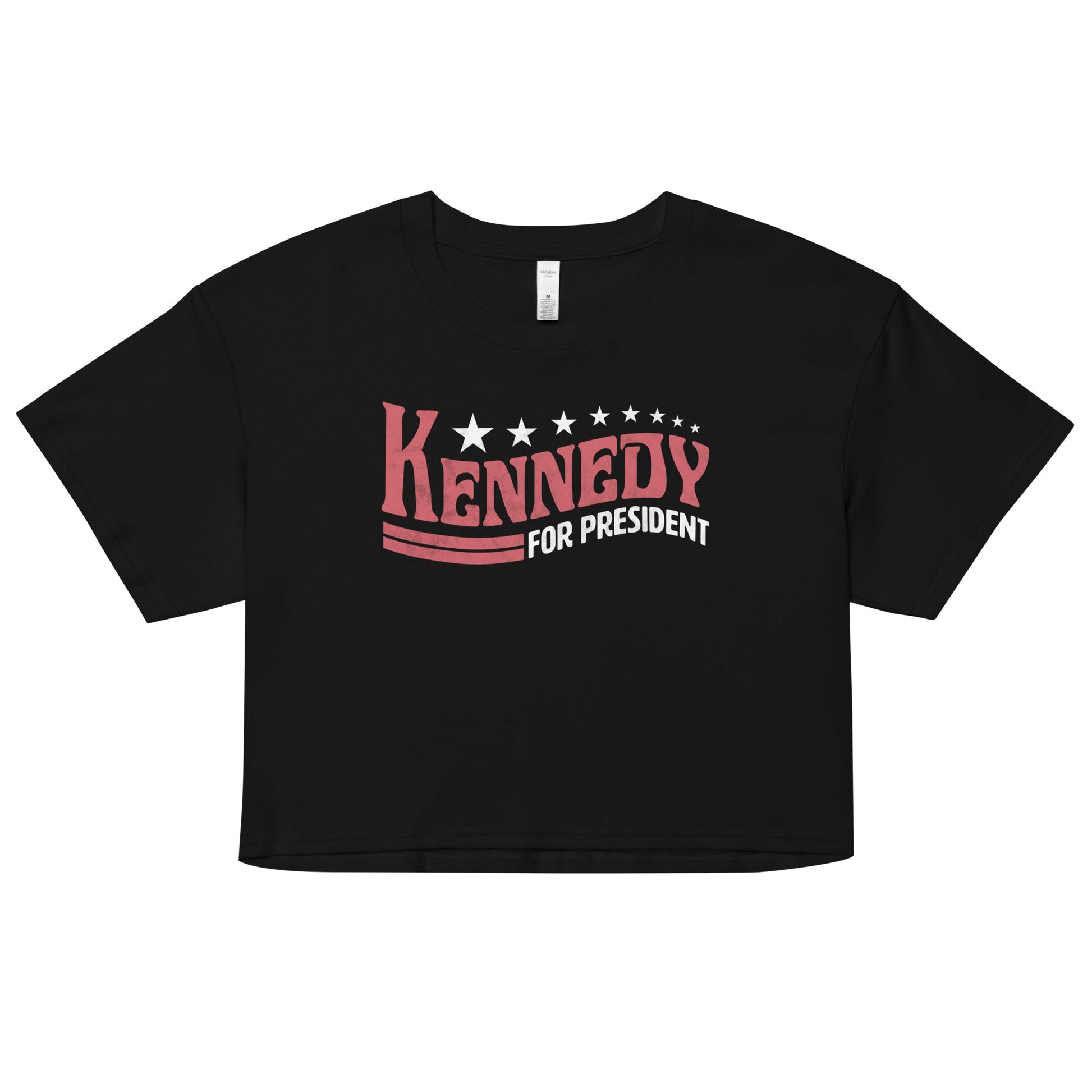 Kennedy for President Vintage Women’s Crop Top - TEAM KENNEDY. All rights reserved