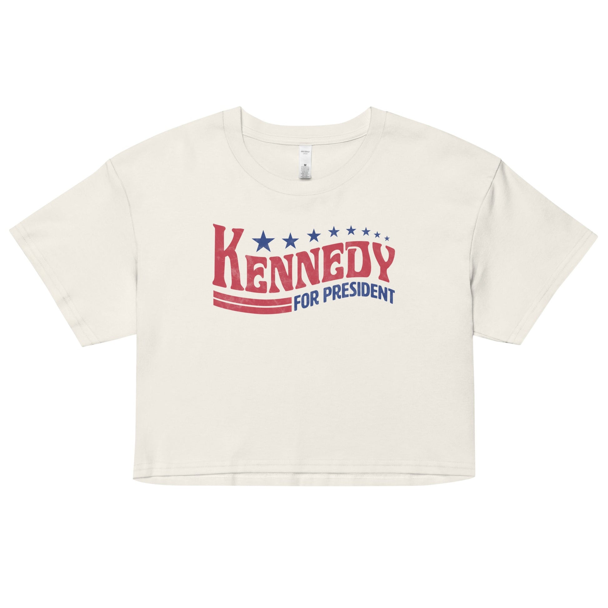 Kennedy for President Vintage Women’s Crop Top - TEAM KENNEDY. All rights reserved