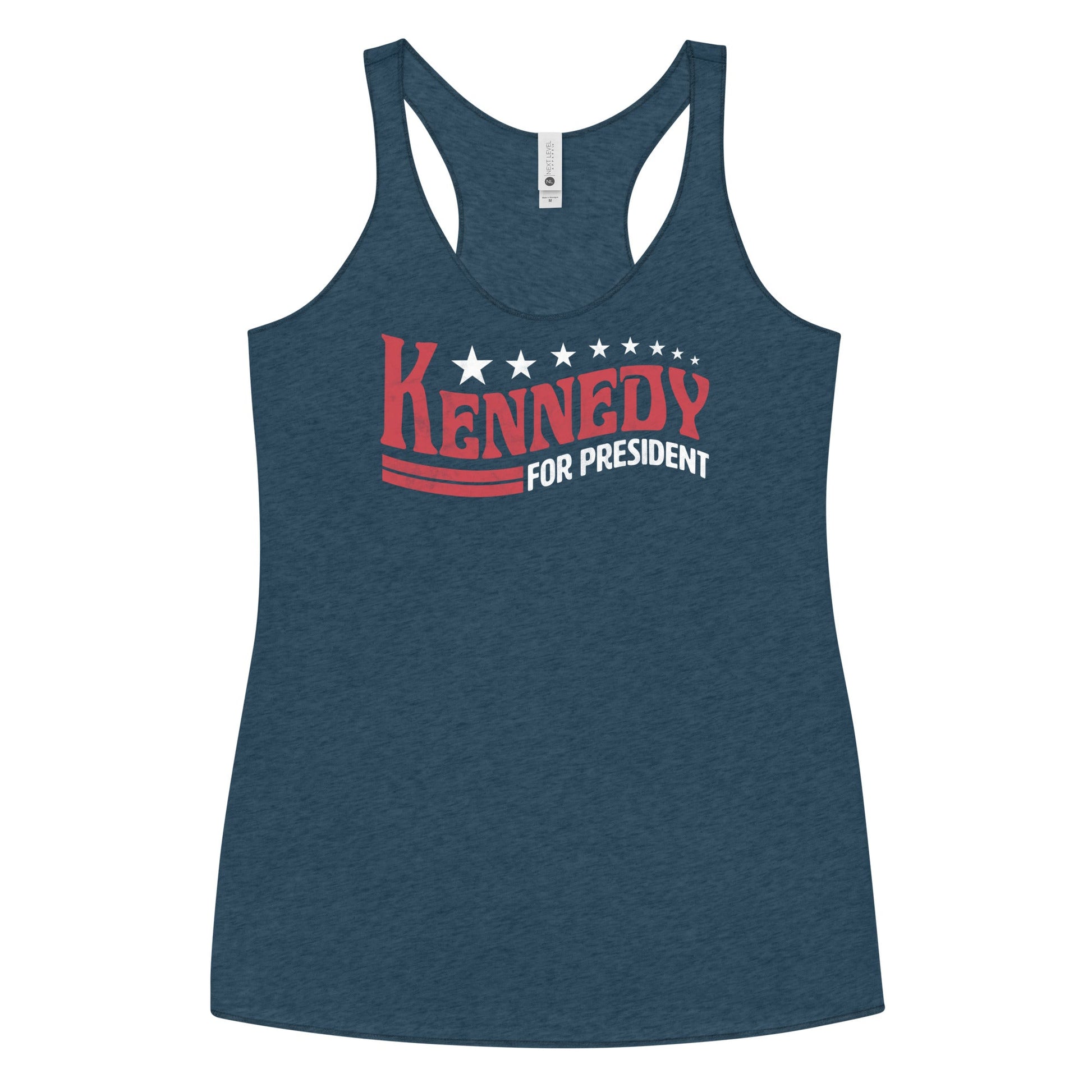 Kennedy for President Vintage Women's Racerback Tank - TEAM KENNEDY. All rights reserved