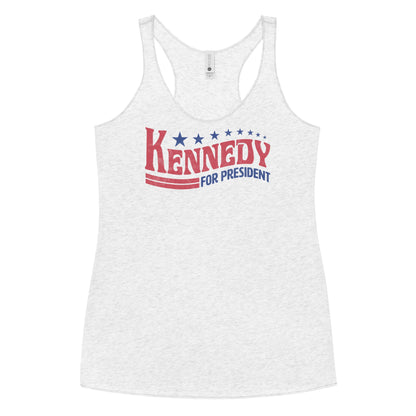 Kennedy for President Vintage Women's Racerback Tank - TEAM KENNEDY. All rights reserved