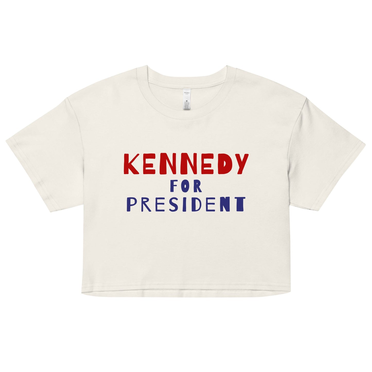 Kennedy for President Women’s Crop Top - TEAM KENNEDY. All rights reserved